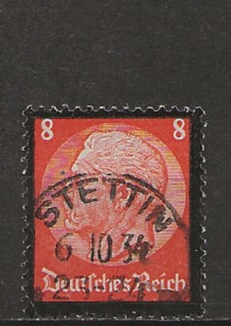 Timbres Juin 1934-Hindenburg. - Oblitérés