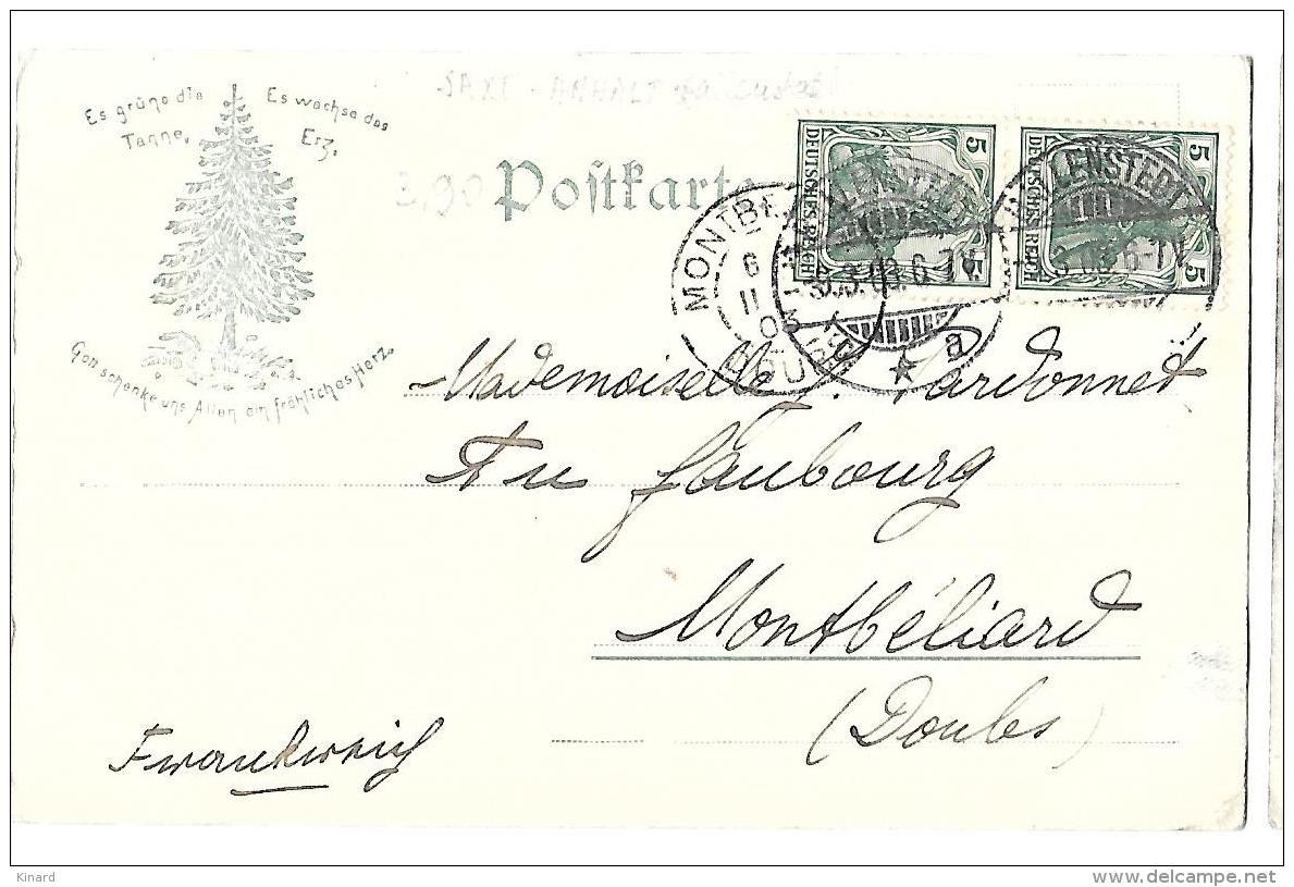 CPA.   ALLEMAGNE...  BALLLENSTEDT.... SCHLOSS...1903..  GUTER ZUSTAND...  SCAN. - Ballenstedt