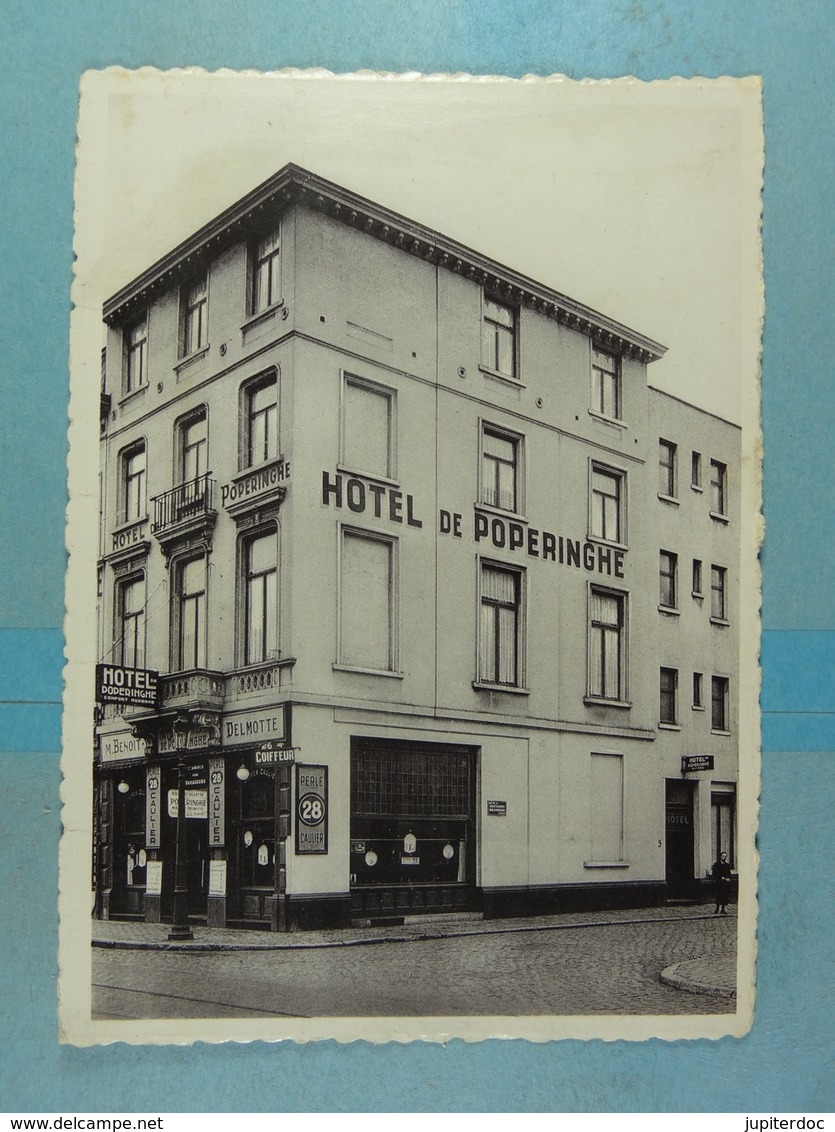 Bruxelles Hôtel De Poperinghe Brasserie Rue Du Progrès - Cafés, Hôtels, Restaurants