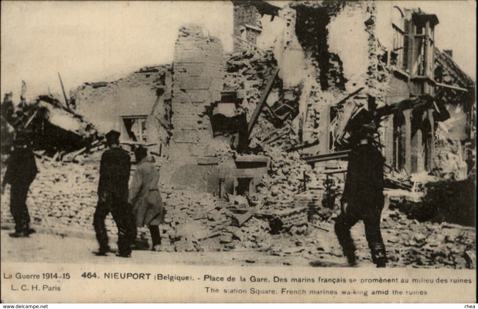 BELGIQUE - NIEUPORT - Ruines - Guerre 14-18 - Nieuwpoort