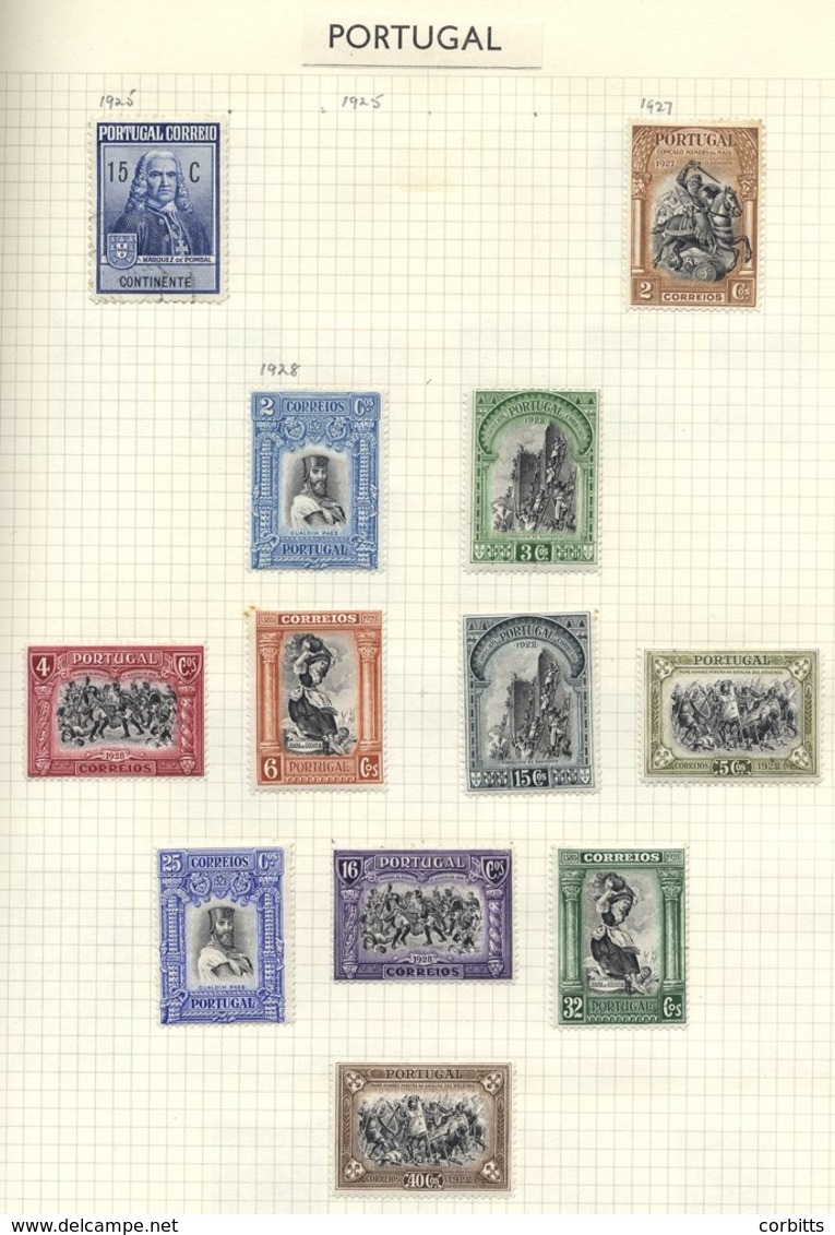 EUROPE Two Spring Back Albums Containing Ranges (approx 3700 Stamps) M Or U, Mainly Early To Middle Period. - Sonstige & Ohne Zuordnung