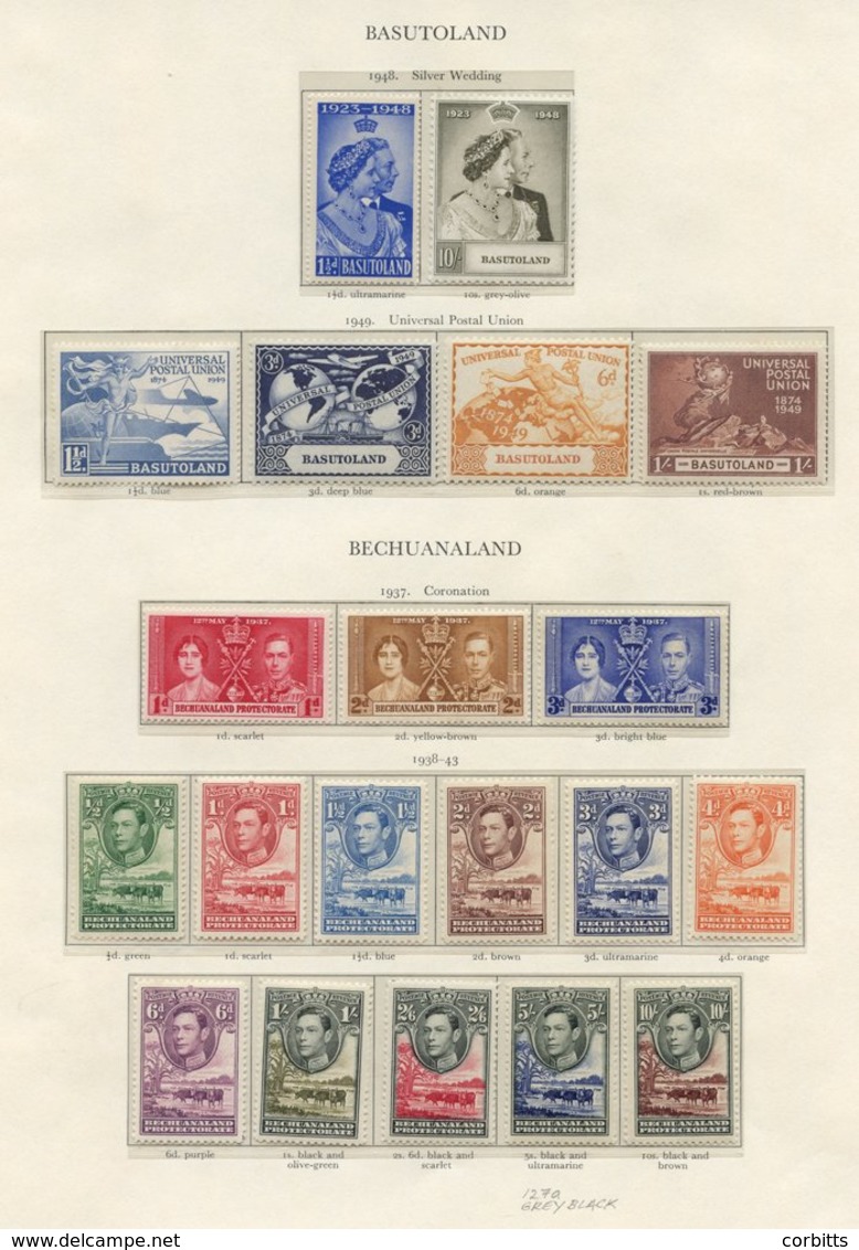 BAHAMAS 1937-49 Incl. 1938 Set UM, 1948 Tercentenary Set UM (gum Disturbances/toning), 1949 UPU. BARBADOS 1938-47 Set UM - Altri & Non Classificati