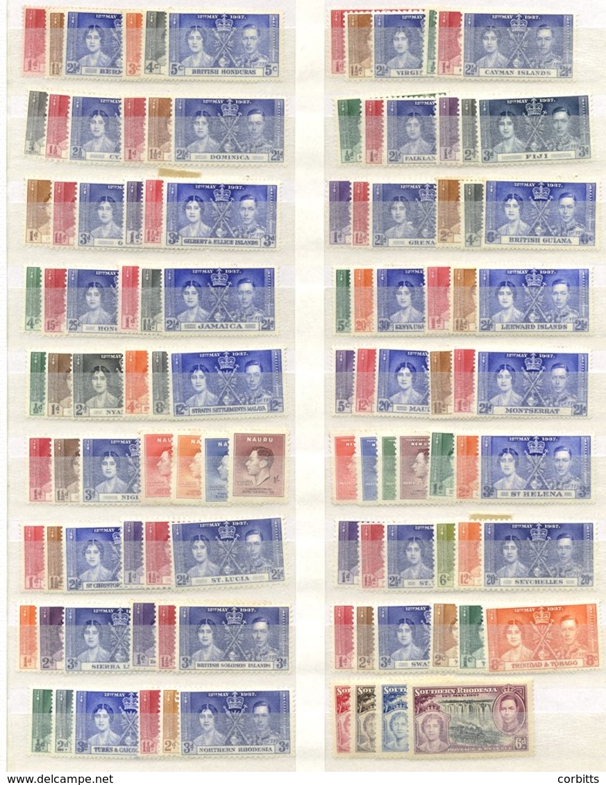 1937-66 Good Range Of Sets From Most (except 1948 Wedding) Incl. 1937 Coronation M & U, 1949 UPU M & U, 1963 F.F.H, Red  - Autres & Non Classés