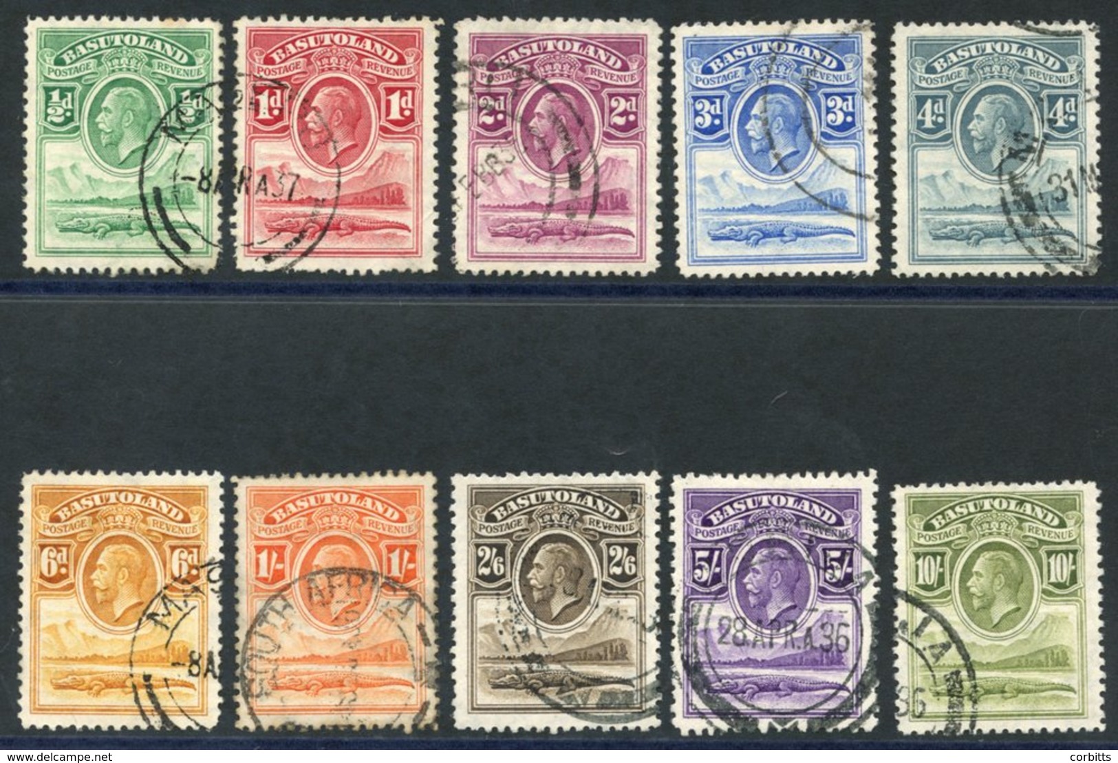 1933 Defin Set VFU, SG.1/10. (10) Cat. £375 - Other & Unclassified