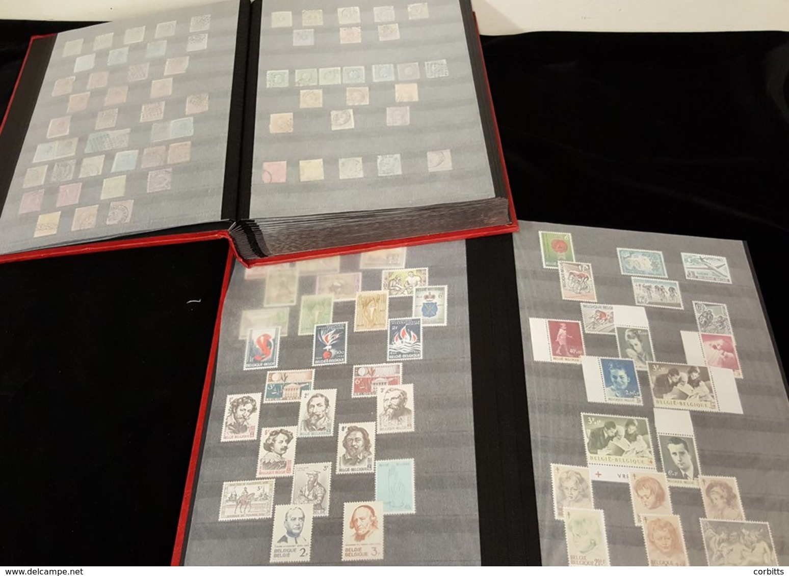 1860-1983 M Or UM & FU Collection Housed In Two Large Black Page Stock Books, Many Complete Sets & A Few M/Sheets Etc. - Altri & Non Classificati