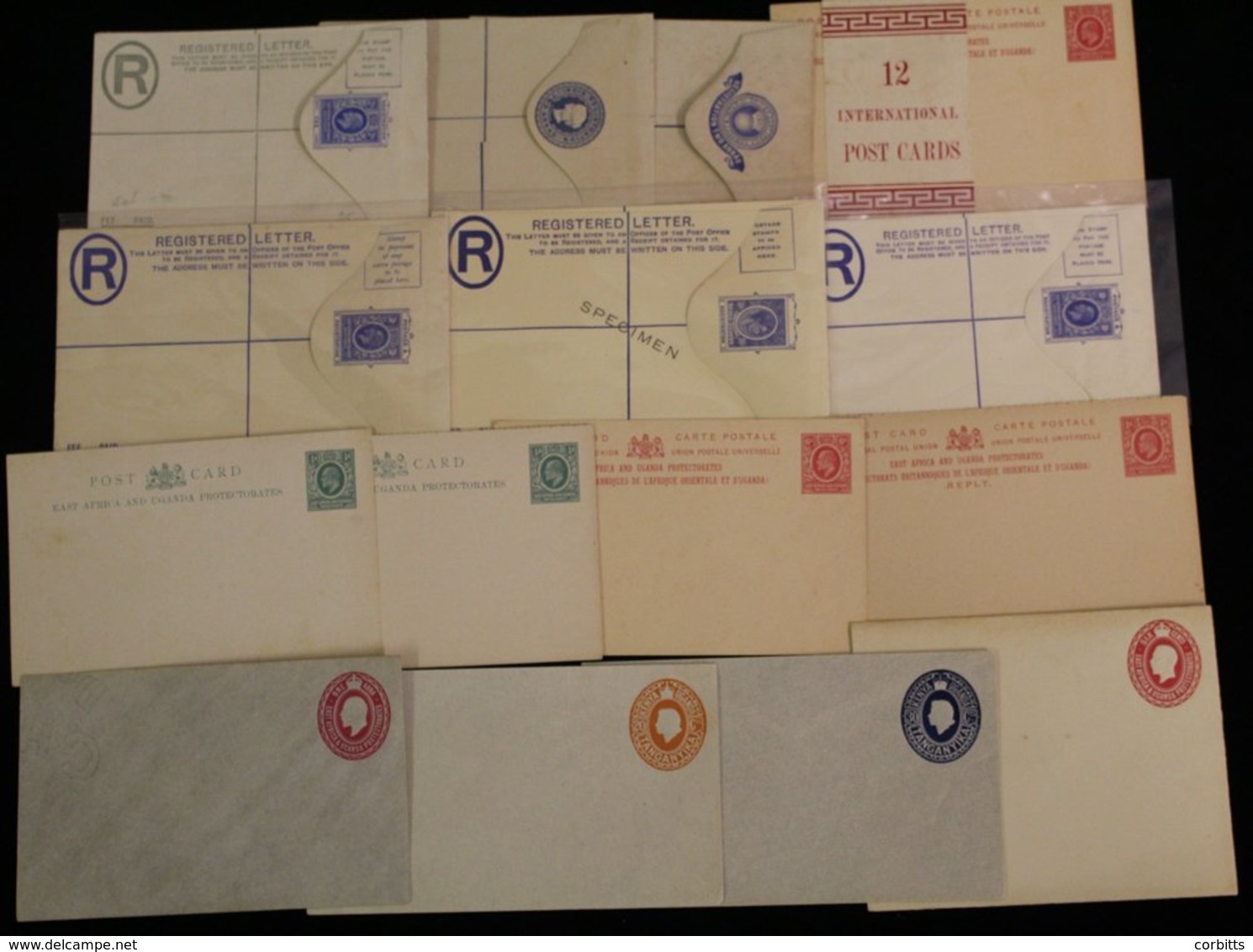 QV-QEII POSTAL STATIONERY Fine Unused Range Of Reg Envelopes, Postcards, Wrappers Etc. Incl. Optd SPECIMEN (9), Mainly D - Other & Unclassified