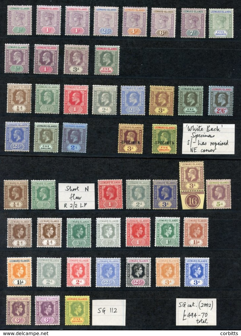 QV-KGVI M Vals, Mostly Good To Fine Incl. 1890 To 5s Less 1s, KEVII Vals To 1s(2 Different) & 2/6d, KGV Vals To 2s & KGV - Other & Unclassified