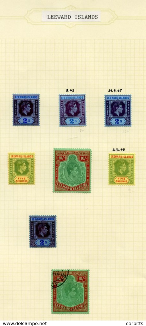 1938-51 KGVI Defins M & U Range Of Values & Printings Up To 10s. (89) ST.Cat. £875 - Other & Unclassified