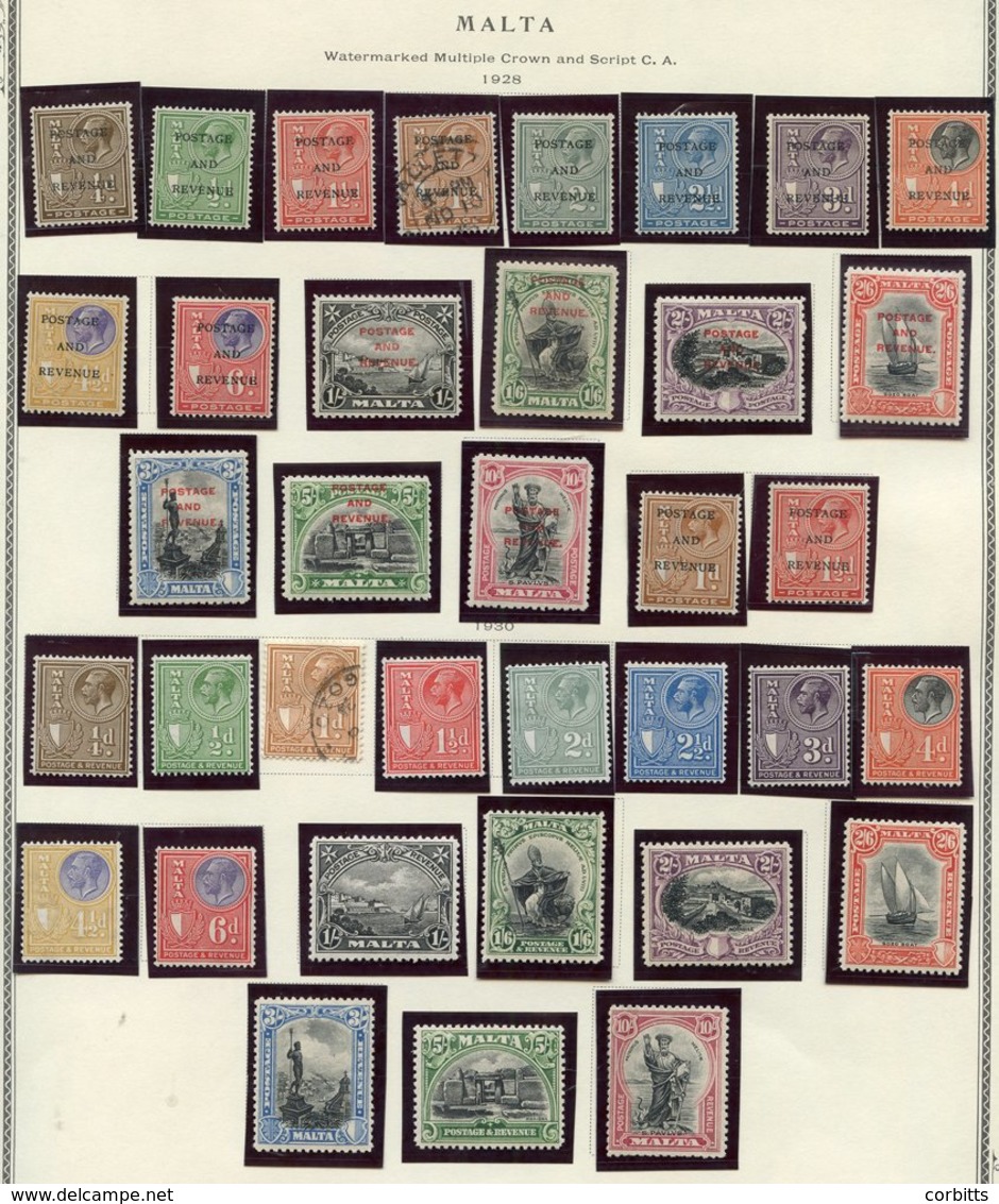 1863-1984 Mainly M Or UM Collection Housed In A Scott Printed Album Incl. 1885 QV Set, 1886 5s, 1899 2/6d & 10s (crease) - Altri & Non Classificati