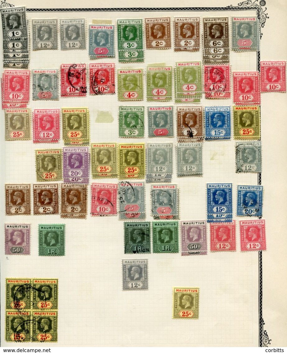 1895-1948 M & U Duplicated Ranges On Leaves (approx 500 Stamps) ST.Cat. £1200 - Altri & Non Classificati