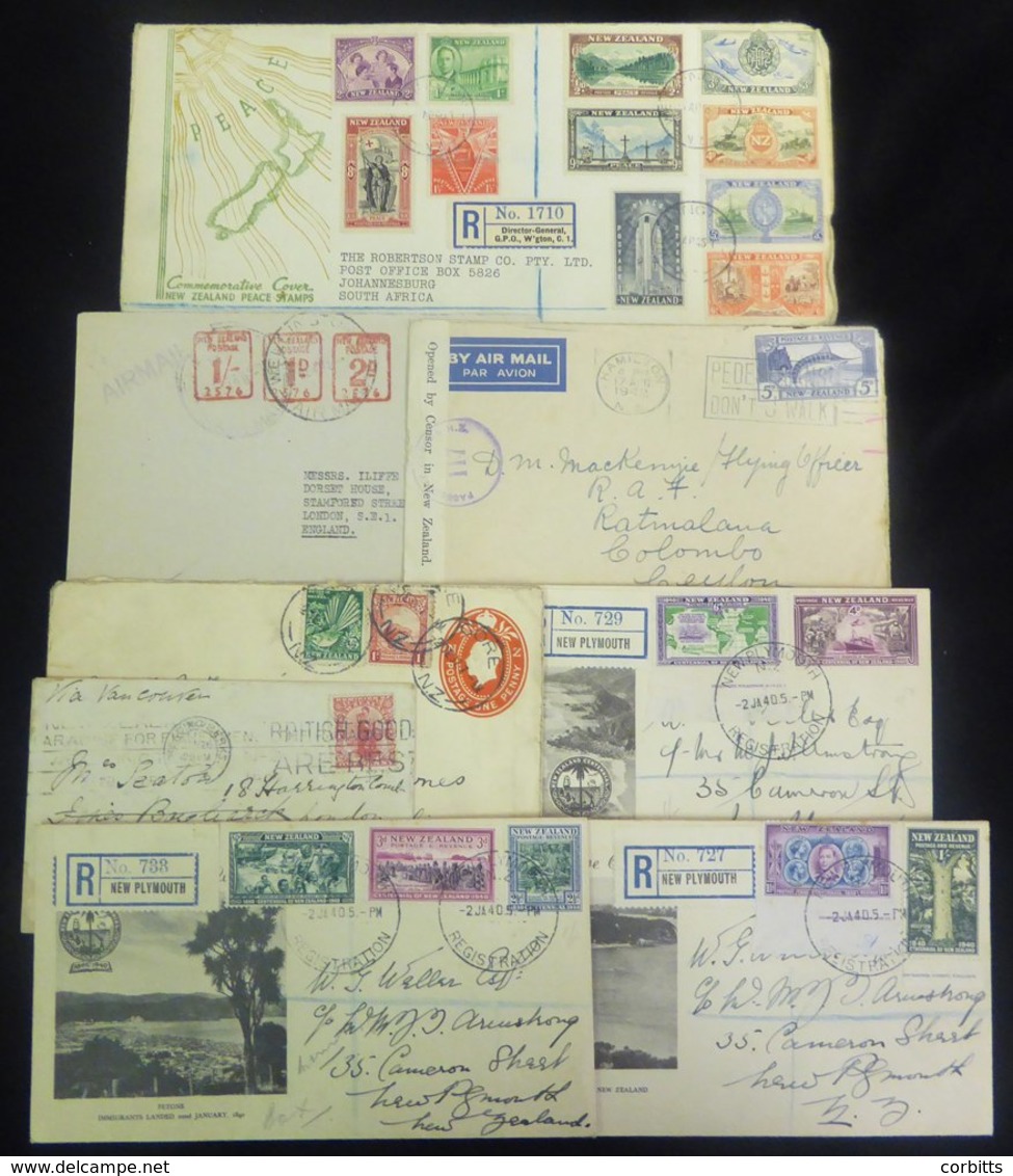 1890's-1960's Accumulation Of Covers Or Cards In Mixed Condition. (110) - Altri & Non Classificati