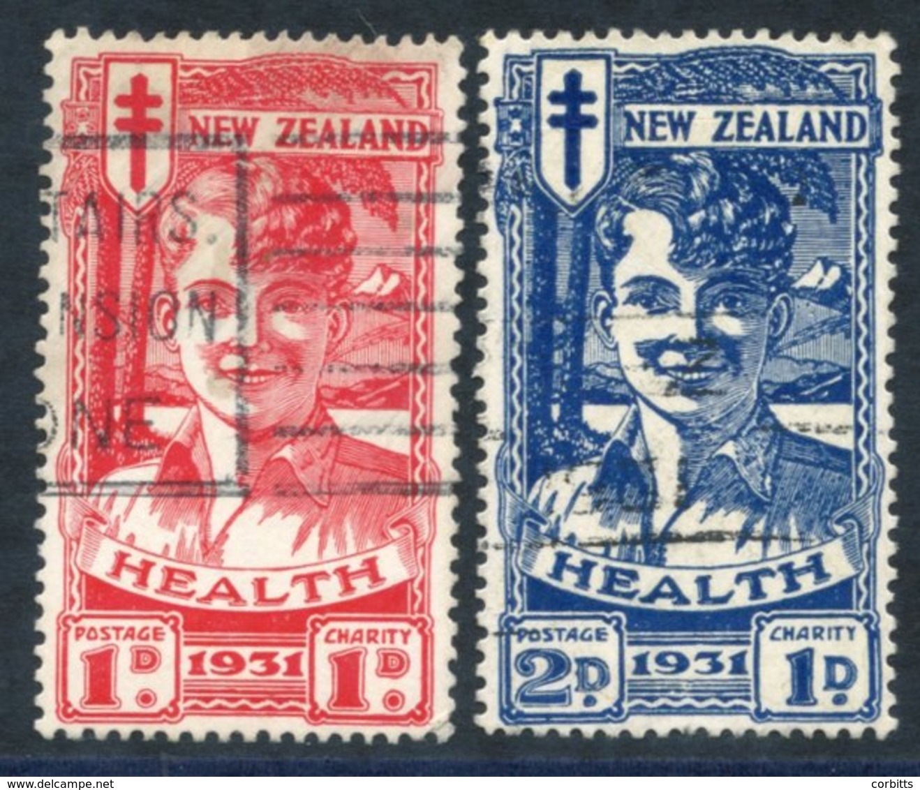 1931 Smiling Boys Set FU, SG.546/7, Cat. £135 - Other & Unclassified