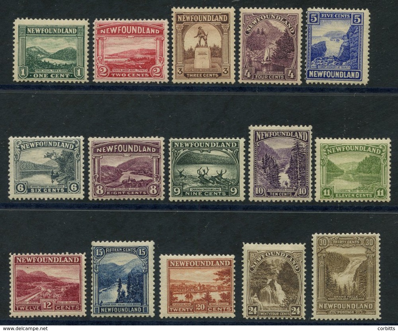 1928-29 Set M, SG.164/178. Cat. £140 - Altri & Non Classificati