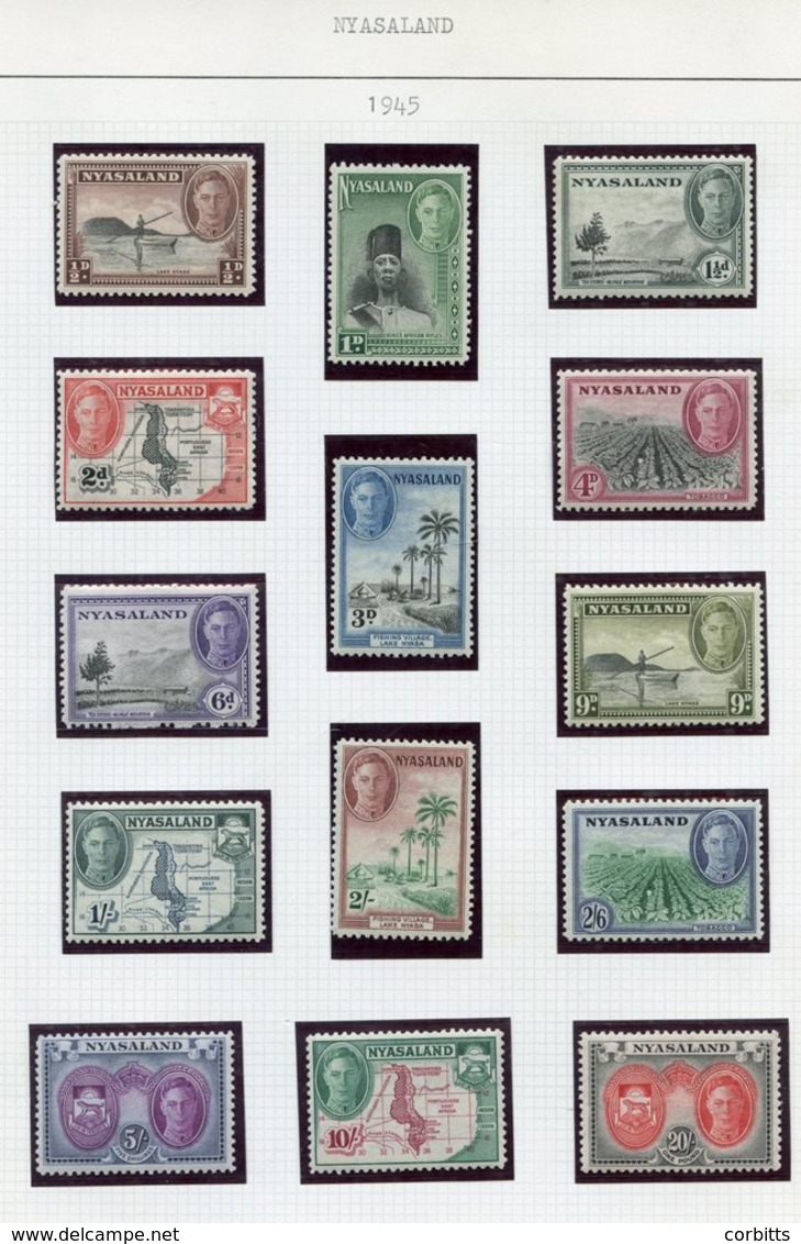 1934-64 M Collection On Leaves Incl. 1934 Set 3s Jubilee Set, 1945 Defin Set, 1963 Defin Set UM, 1964 Defin Set UM Incl. - Altri & Non Classificati