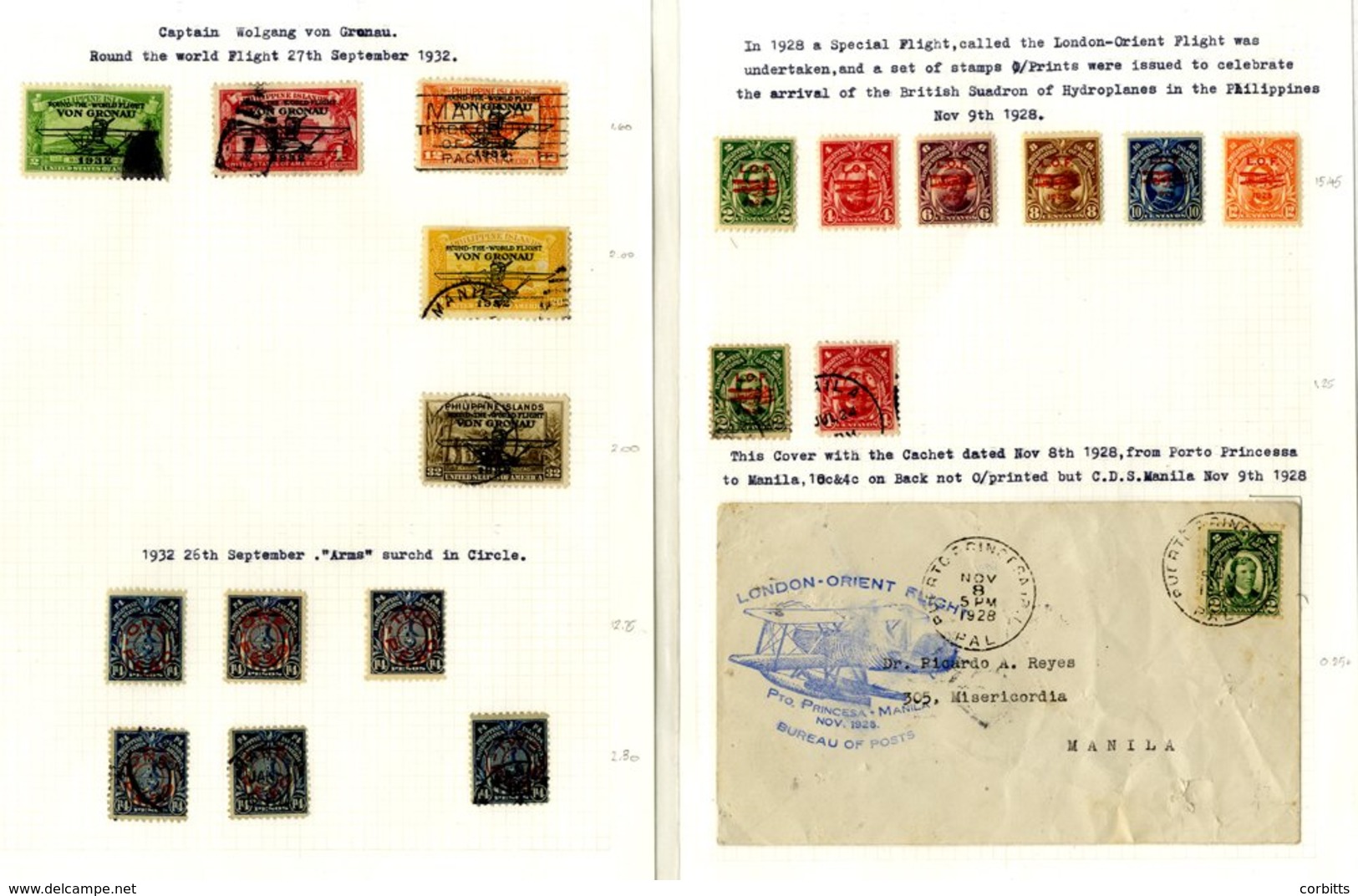 1899-1940's Collection Of M & U Stamps & Numerous Covers Incl. 1899 50c Orange No Wmk U (Cat. £275), Wmk 'USPS' 1c To 50 - Altri & Non Classificati