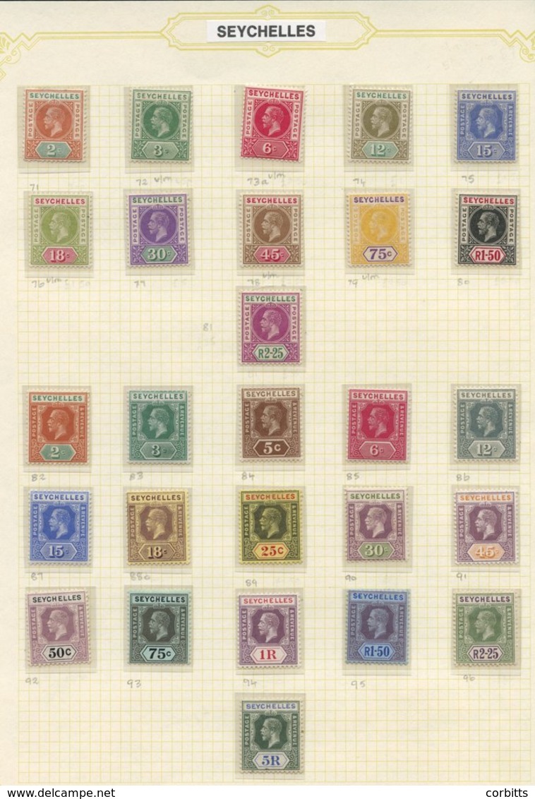 1899-1999 M Collection Of Complete Sets On Leaves Incl. 1890 Die I Set, 1893 Surcharges (7), 1893 Set, 1897-1900 CCA Set - Altri & Non Classificati