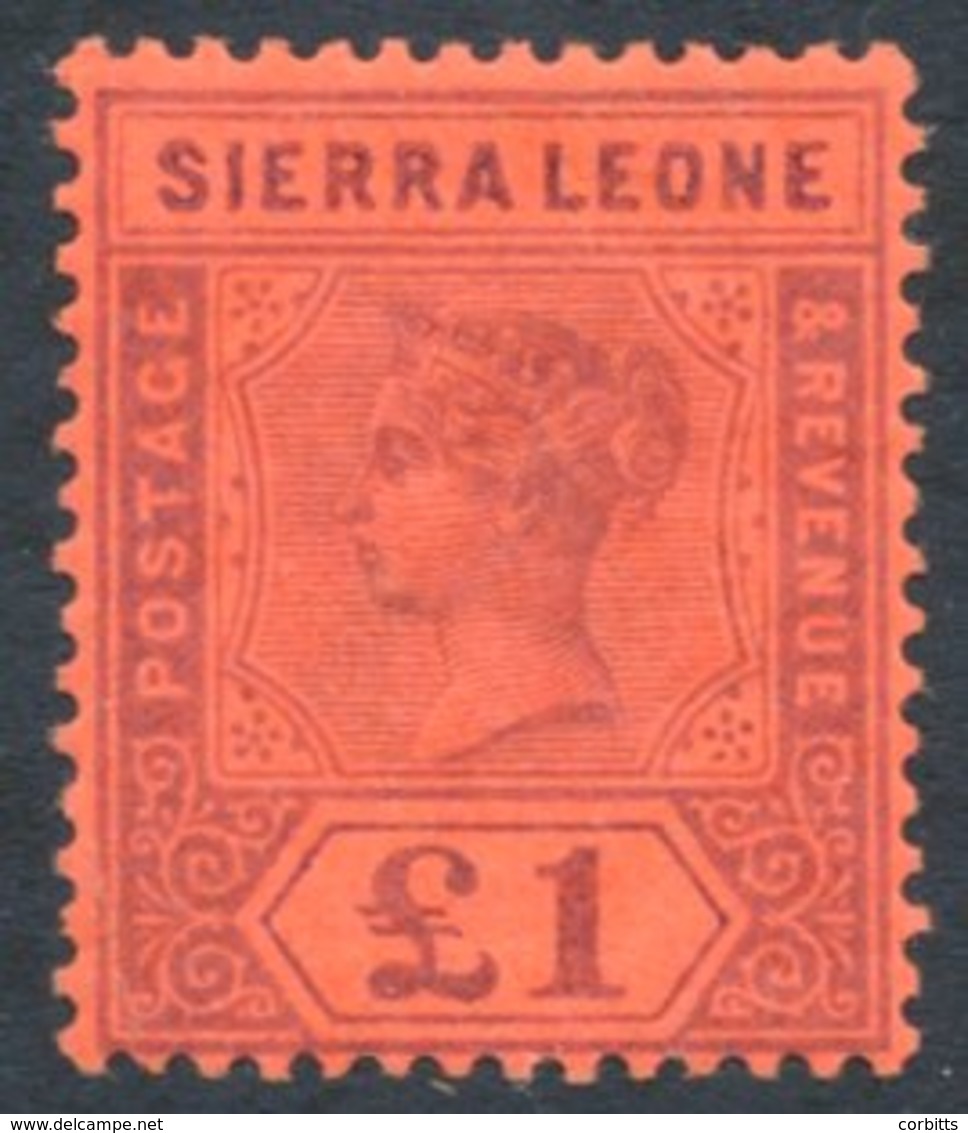 1896 CCC £1 Purple/red, Fresh M, SG.53. (1) Cat. £325 - Altri & Non Classificati