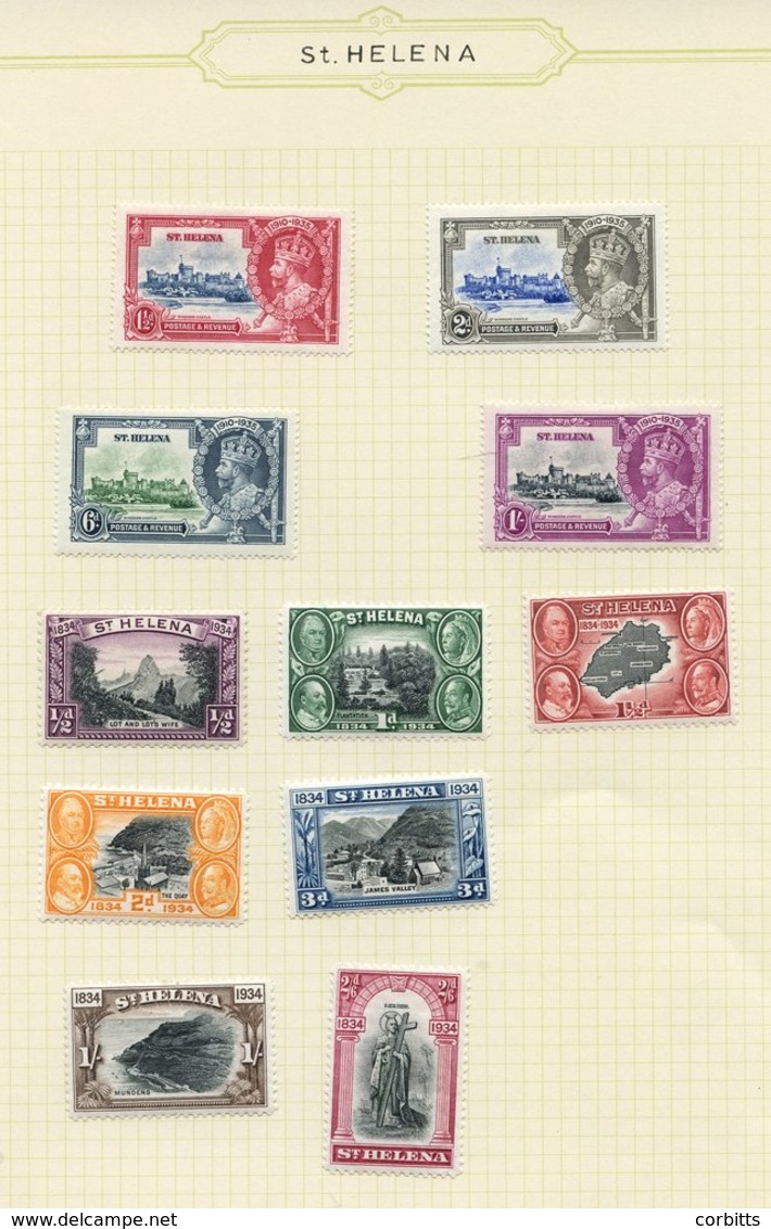 1935-67 Fine M Collection On Leaves Incl. 1934 Centenary Set (excl. 6d) To 2/6d, 1935 Jubilee Set, 1938-44 KGVI Defin Se - Autres & Non Classés