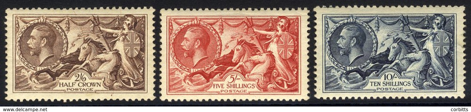1934 Re-engraved Set, Fine M, Gum A Little Toned, SG.450/2. (3) - Other & Unclassified