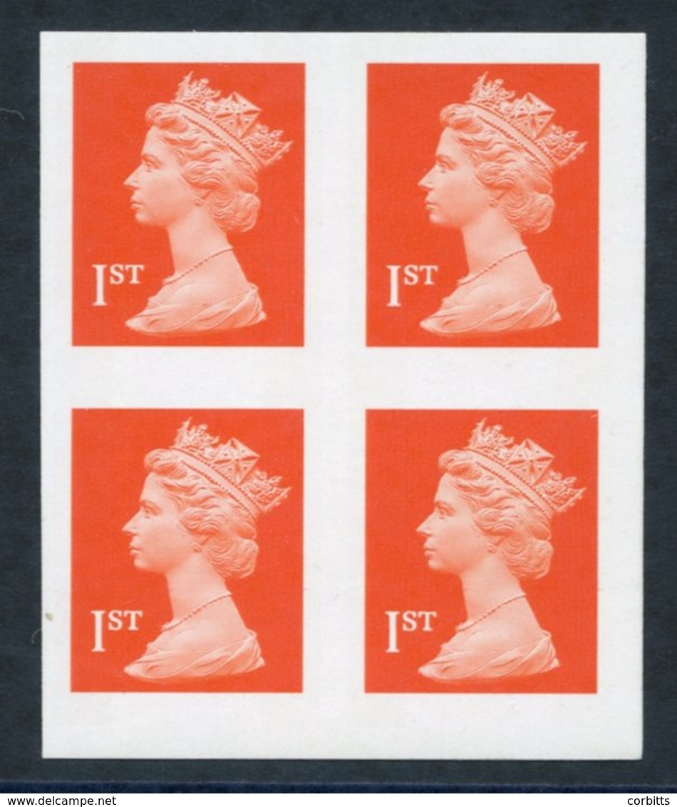1998 (1st Class) Self-adhesive Imperf Block Of Four, SG.2040ab, Cat. £200+ - Other & Unclassified
