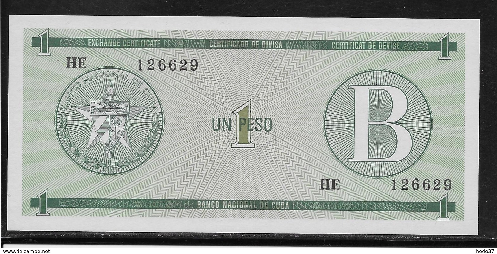 Cuba - 1 Peso - Pick N° FX6 - NEUF - Cuba