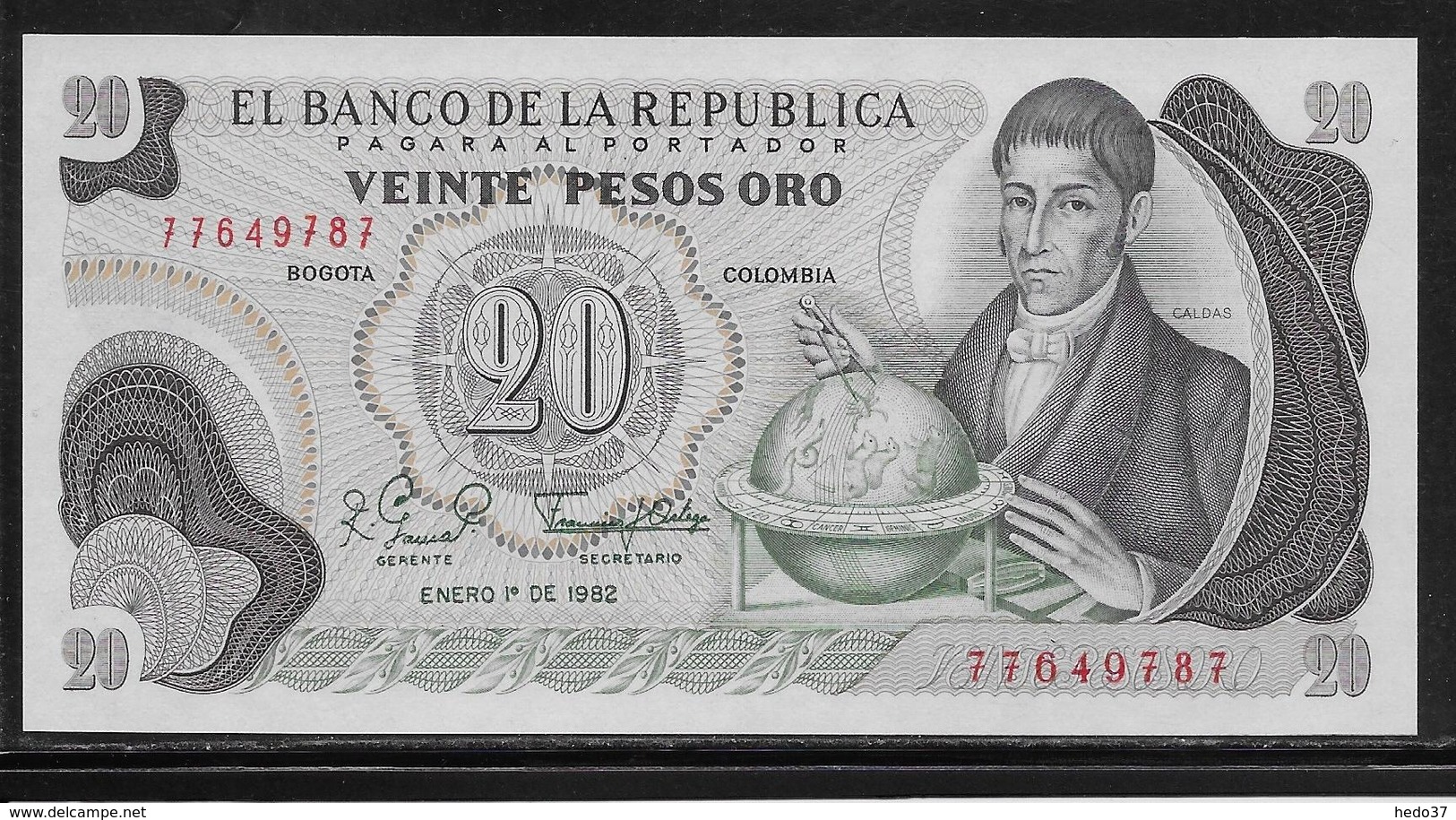 Colombie - 20 Pesos - Pick N°409d - NEUF - Colombia