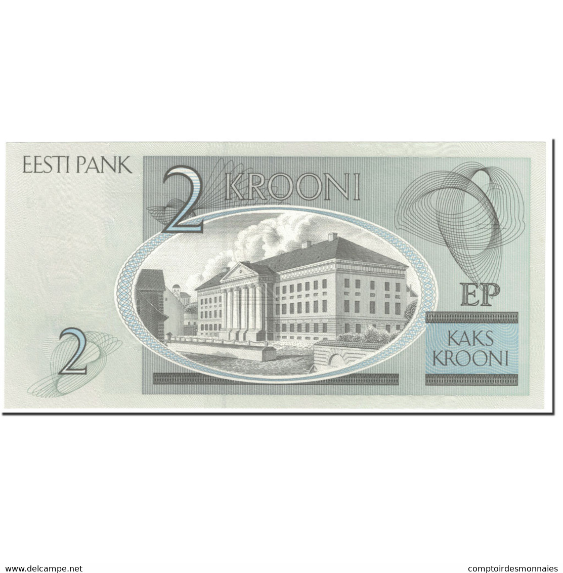 Billet, Estonia, 2 Krooni, 2007, Undated (2007), KM:85b, NEUF - Estonia