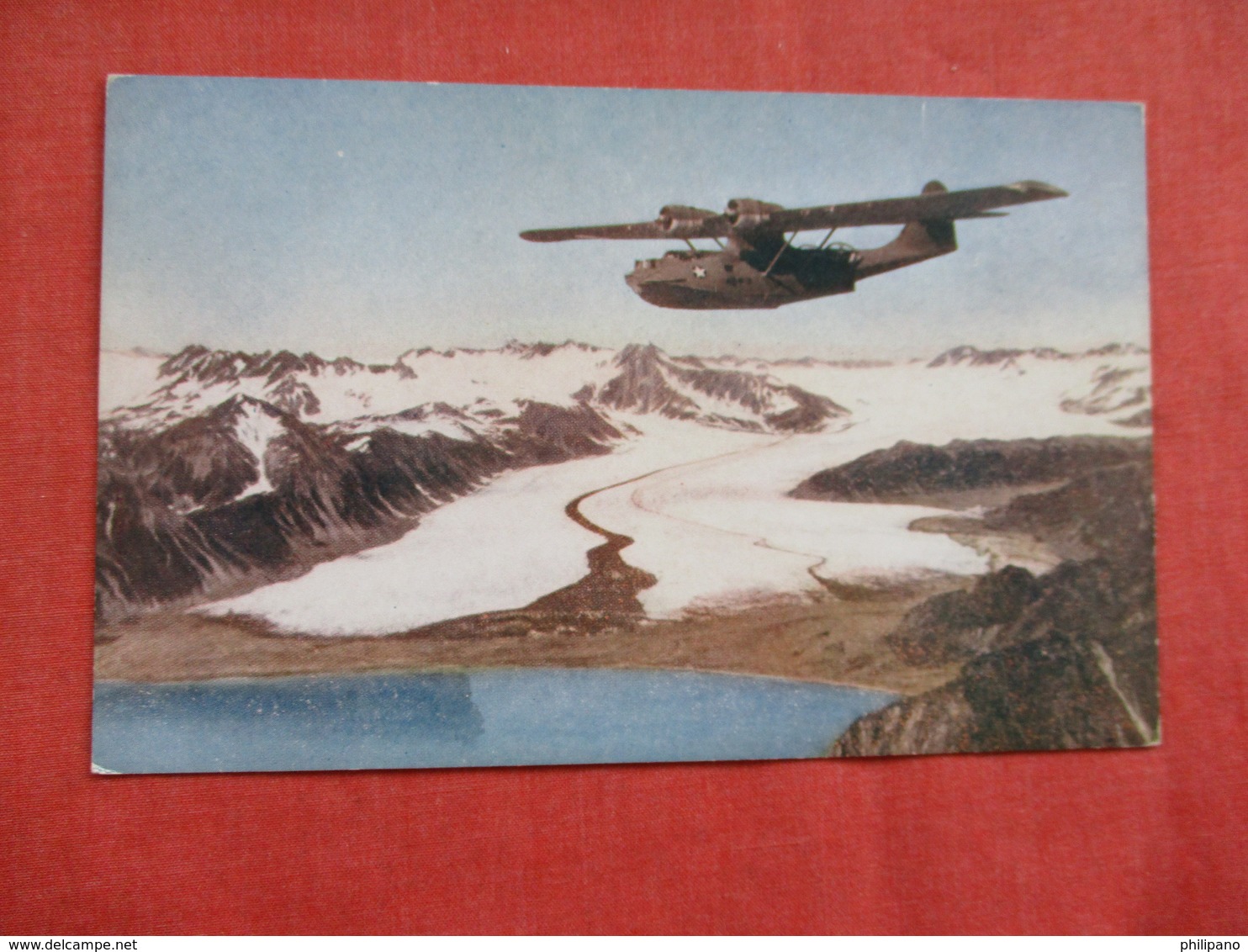 C246  PBY   Flying Over Alaska   ---  Ref 2916 - 1939-1945: 2nd War