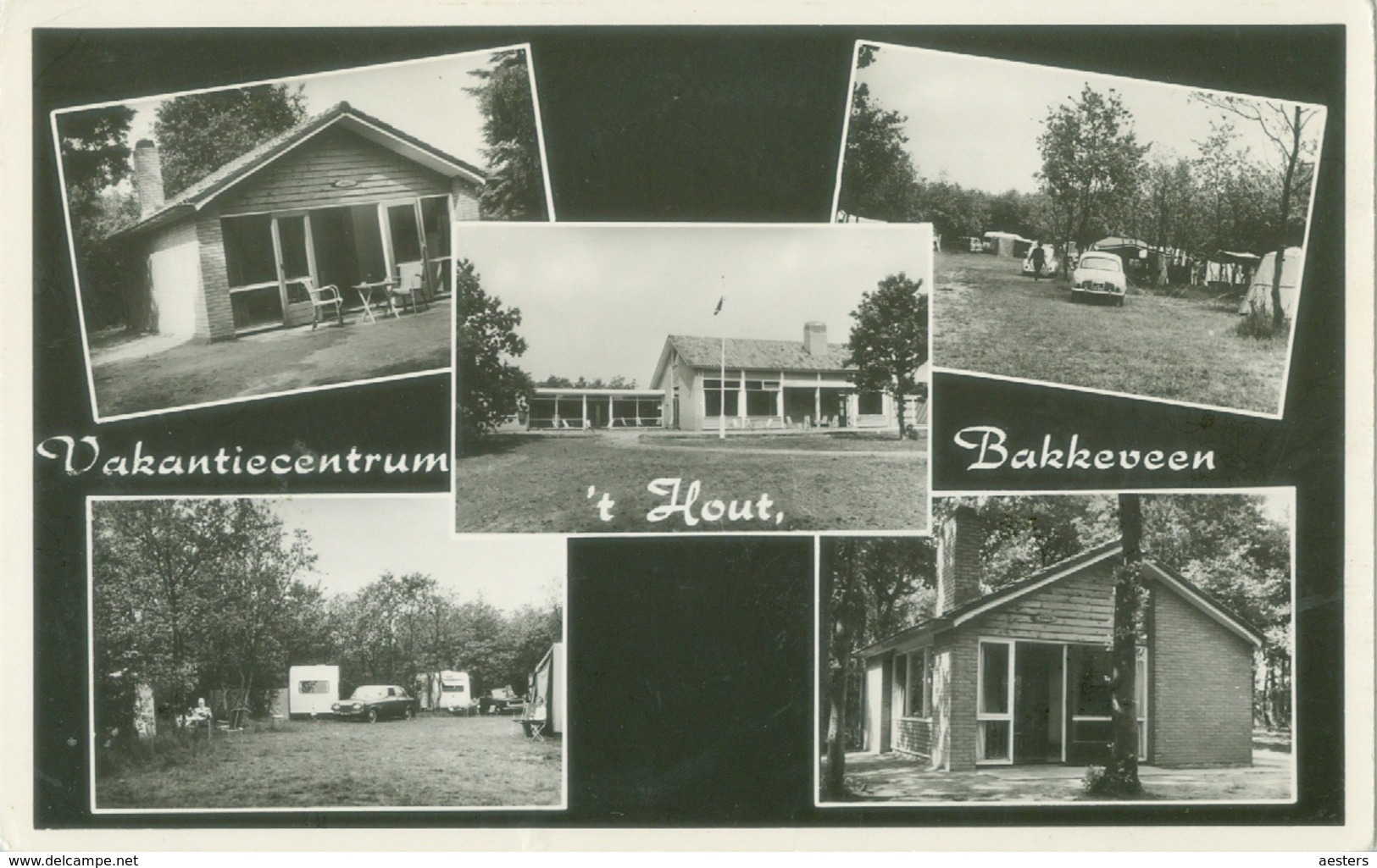 Bakkeveen 1973; Vakantiecentrum 't Hout, Vijfluik - Gelopen. (Gebr. Postma - Bakkeveen) - Other & Unclassified