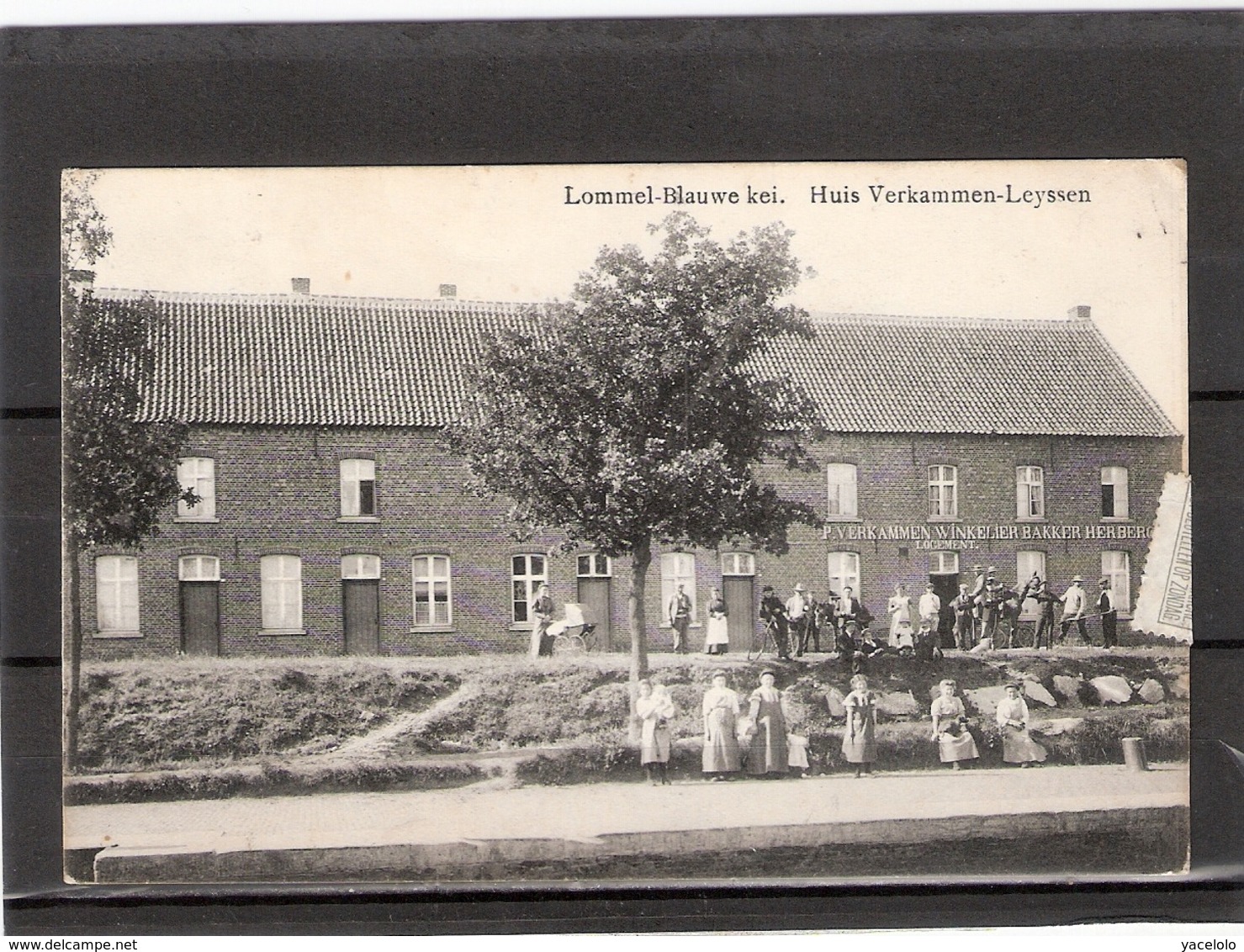 Lommel -Blauwe Kei.  Huis Verkammen-Leyssen - Lommel