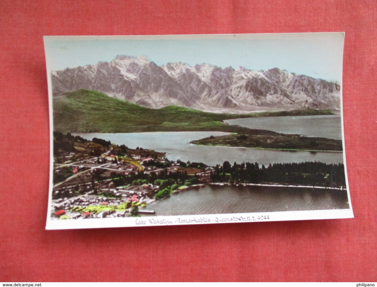 Queenstown  New Zealand ---------Postcard Size  Blank Back Photo-------  Ref 2916 - New Zealand