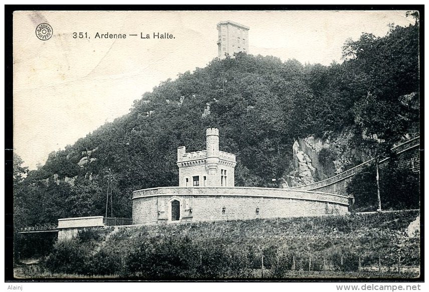 CP   Houyet   ---   Ardenne  --  La Halle  --  1912 - Houyet