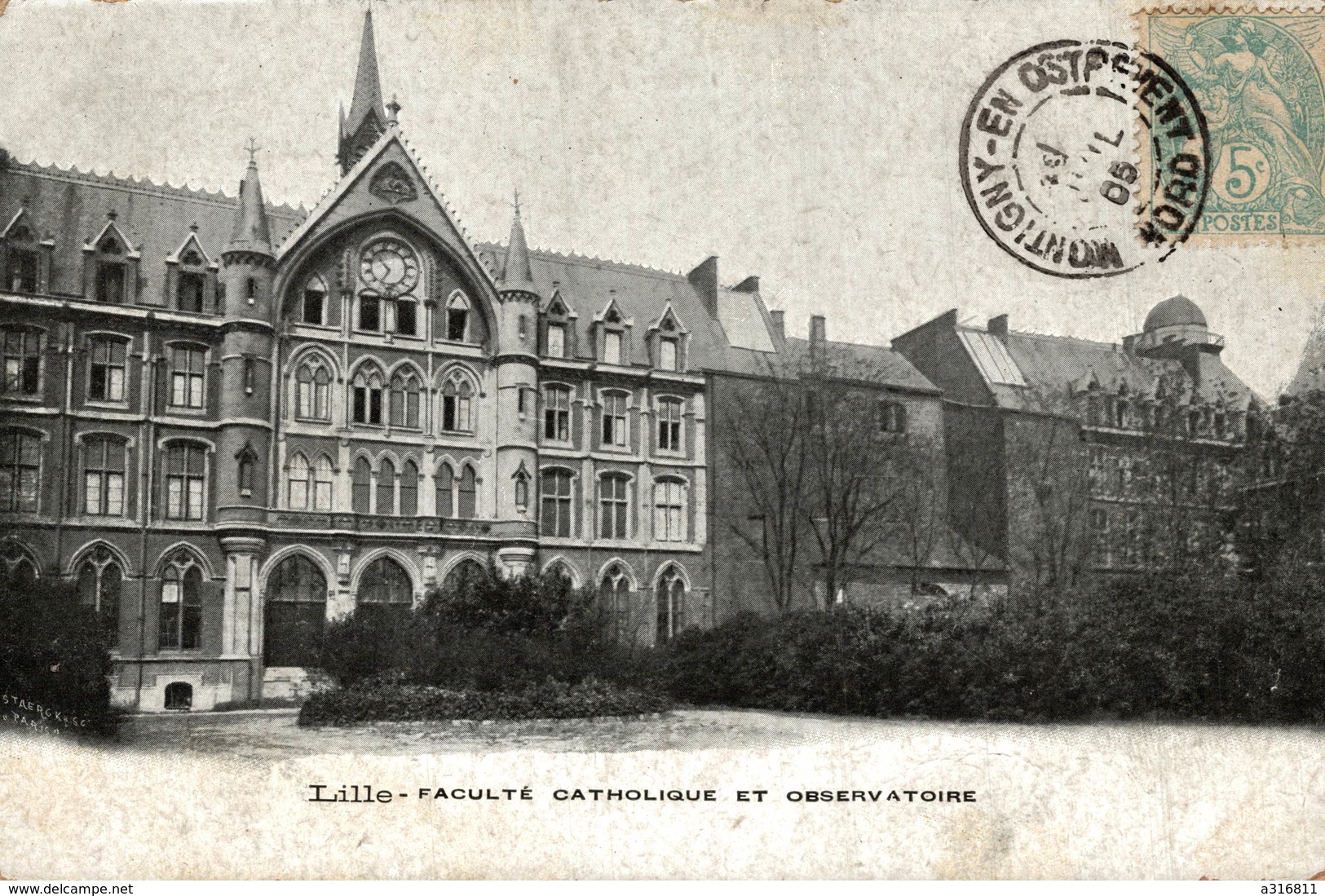 LILLE FACULTE CATHOLIQUE ET OBSERVATOIRE - Lille