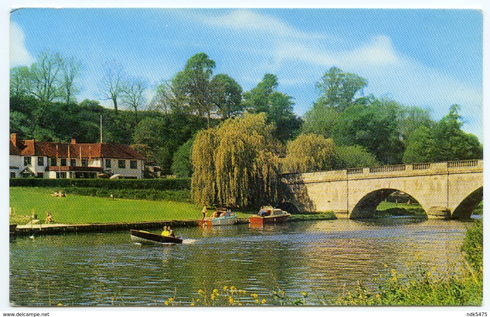 SHILLINGFORD BRIDGE AND HOTEL : RIVER THAMES / ADDRESS - AGHALEE, COLE LANE, RYEFIELD (GILBERT) - Other & Unclassified