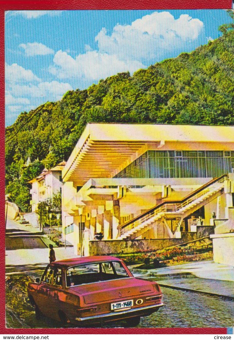 TOURISM SLANIC MOLDOVA AUTO CARS OPEL VUE MOUNTAINS RESORT ROMANIA POSTAL STATIONERY - Hotel- & Gaststättengewerbe