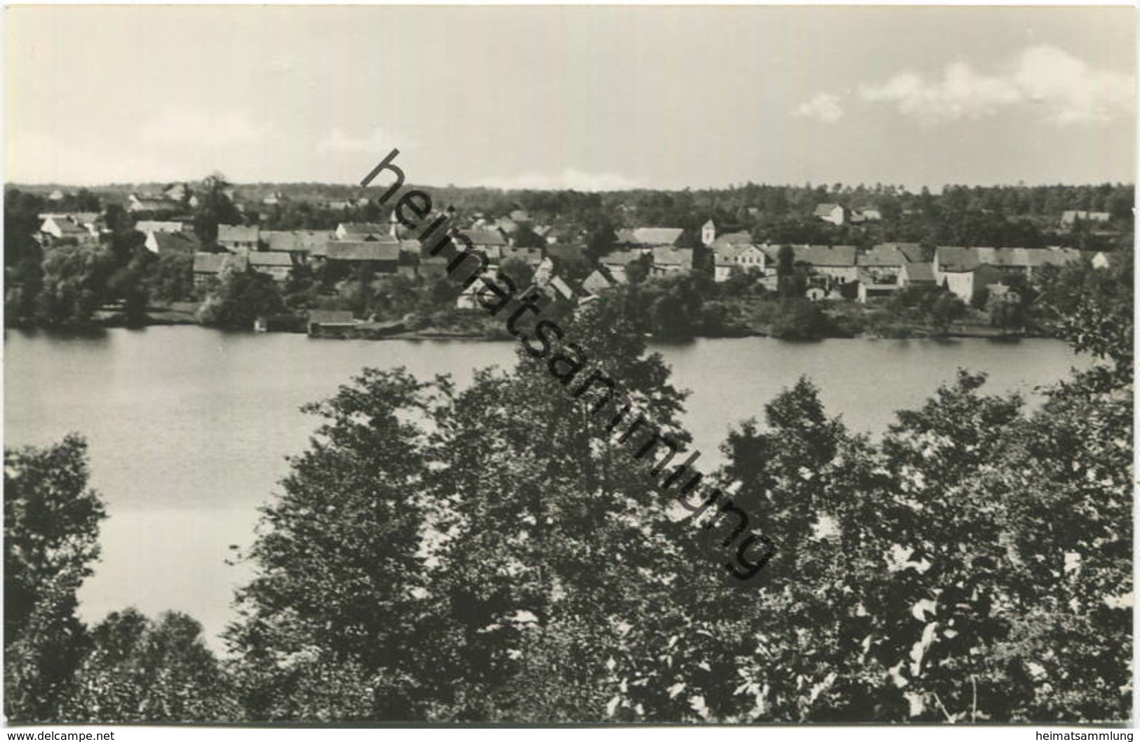 Zechlin Flecken - Am Schwarzen See - Foto-AK 1965 - Verlag H. Sander Berlin - Zechlin