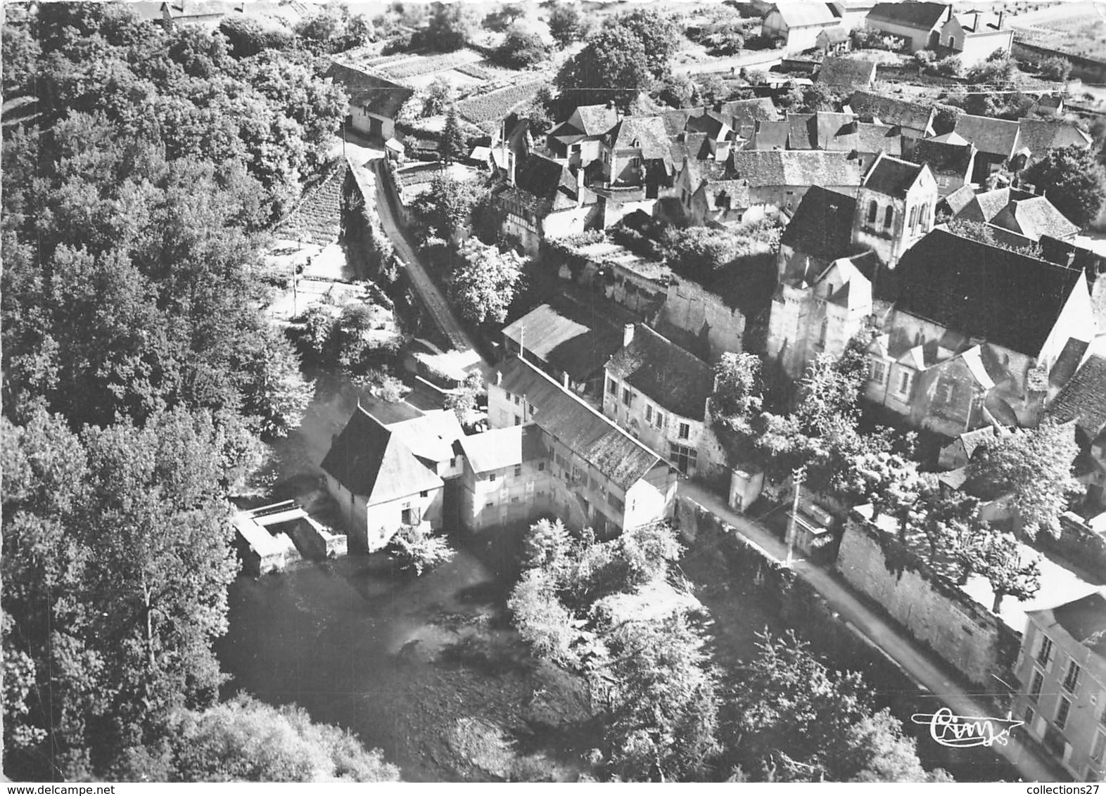 86-LA ROCHE-POSAY- VUE AERIENNE - La Roche Posay