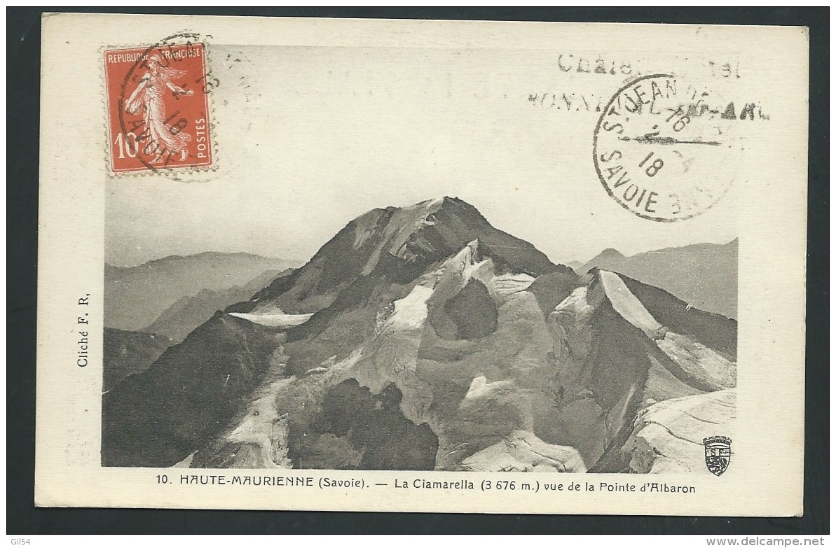 10 - Haute Maurienne ( Savoie ) - La Ciamarella ( 3676 M ) Vue De La Pointe D'Albaron - Lak 47 - Autres & Non Classés
