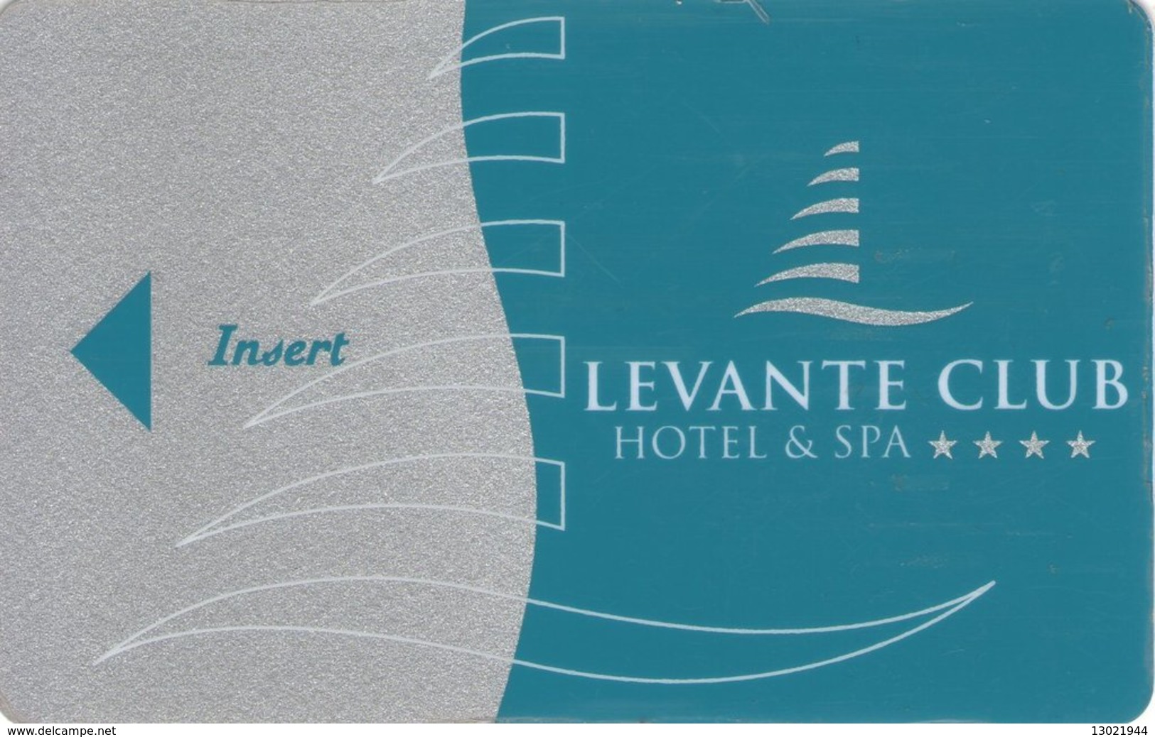 SPAGNA KEY HOTEL  Levante Club & Spa     Benidorm (Alicante) - Hotel Keycards