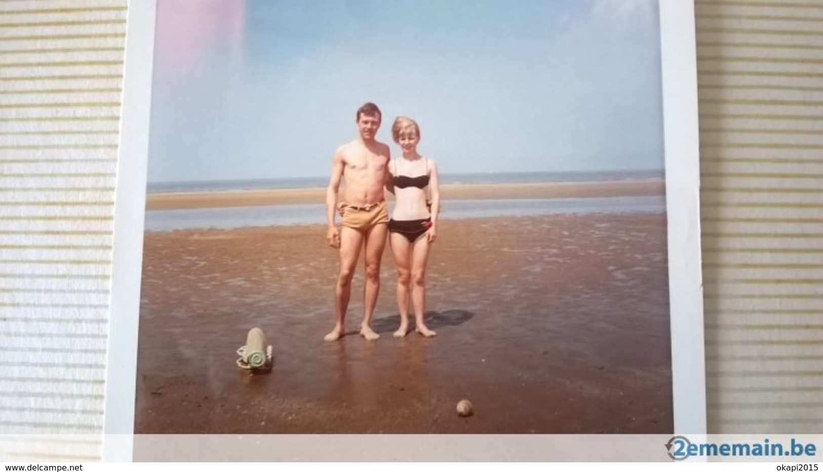 GILLES DE BINCHE MER PLAGE MAILLOTS PERSONNES ITALIE BELGIQUE FRANCE ANNÉES 1950 à 1970  LOT 120 PHOTOS ORIGINALES