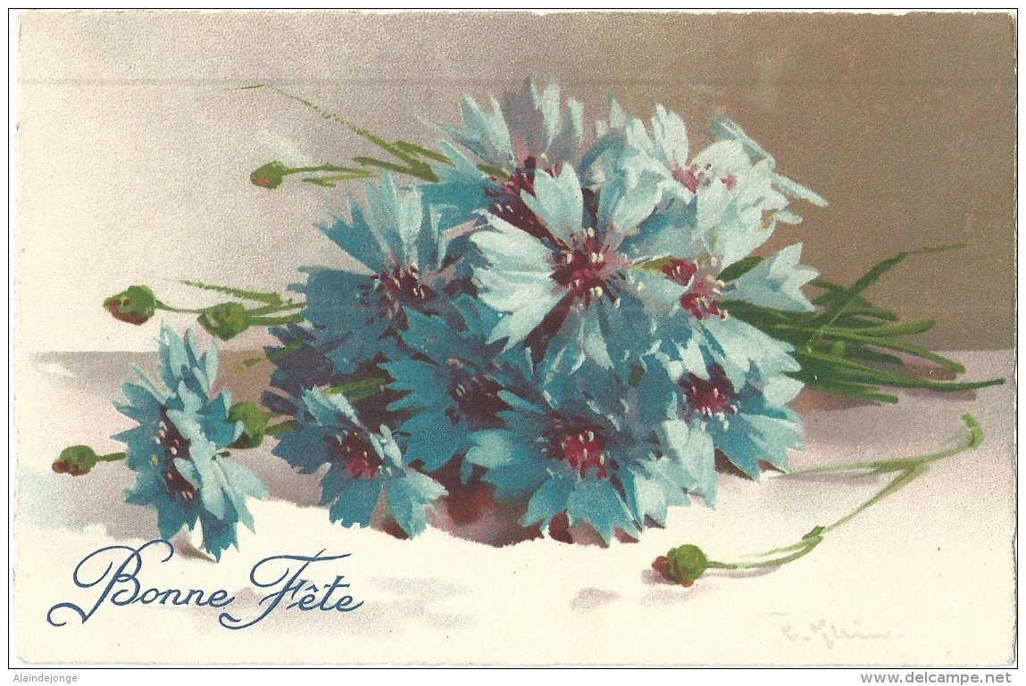 Fleurs - Bloemen - Flowers - Bonne Fête - C. Klein 1531 II - Bloemen