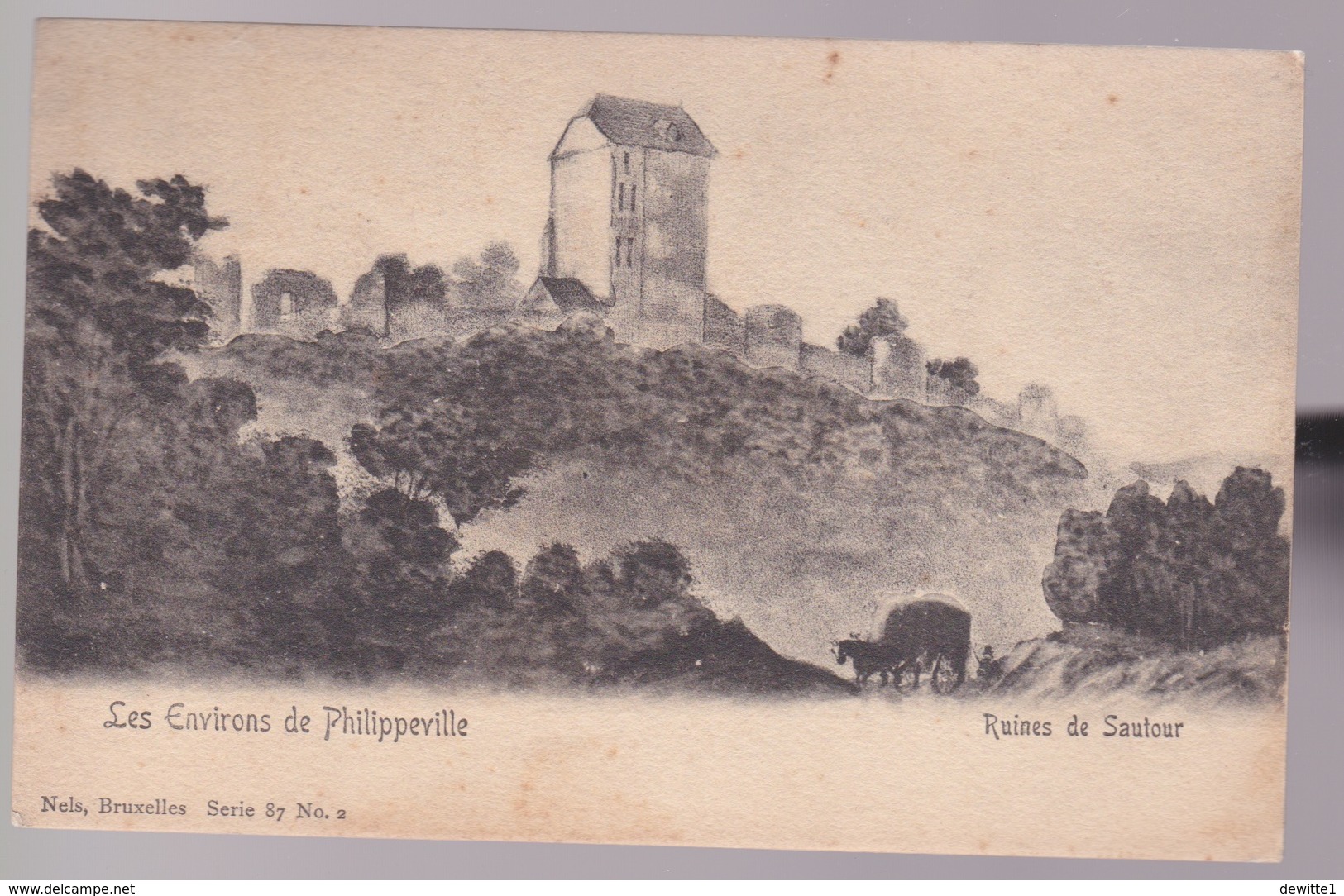 Les Environs De Philippeville    Ruines De Sautour. - Philippeville