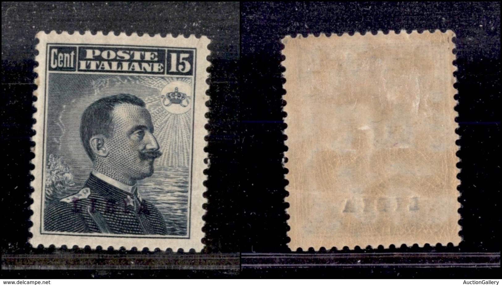 0387 COLONIE - LIBIA - 1912 - 15 Cent Michetti (5) - Ottimamente Centrato - Molto Bello (760) - Other & Unclassified