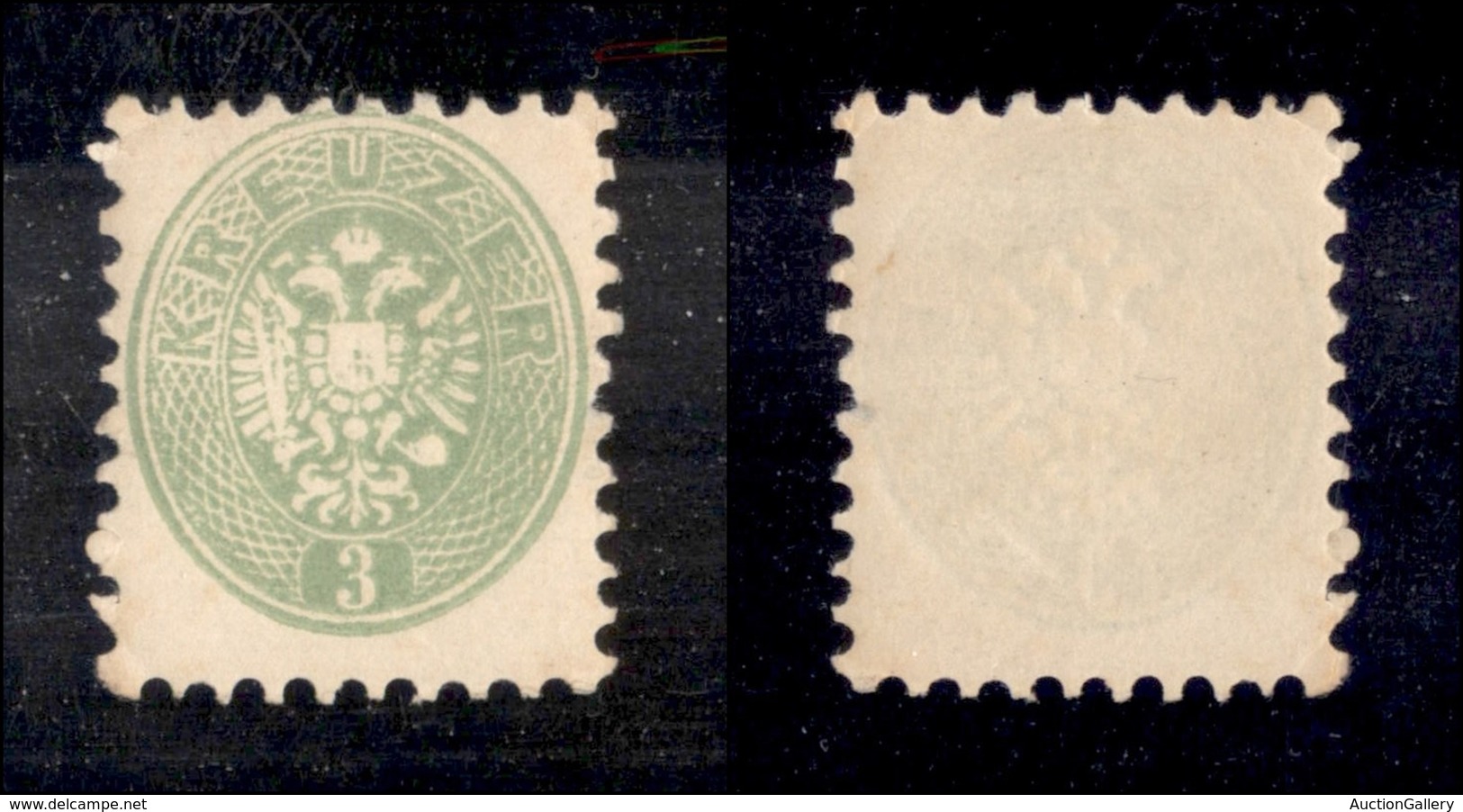 0485 ESTERO - AUSTRIA - 1863 - 3 Kreuzer (31) - Gomma Integra - Other & Unclassified