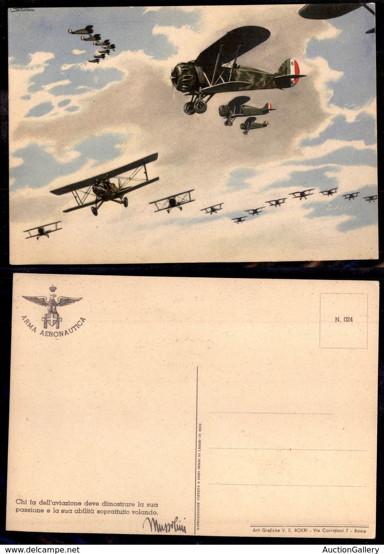 0603 CARTOLINE D'EPOCA - MILITARI - Arma Aeronautica - Berthelet - Nuova - Other & Unclassified