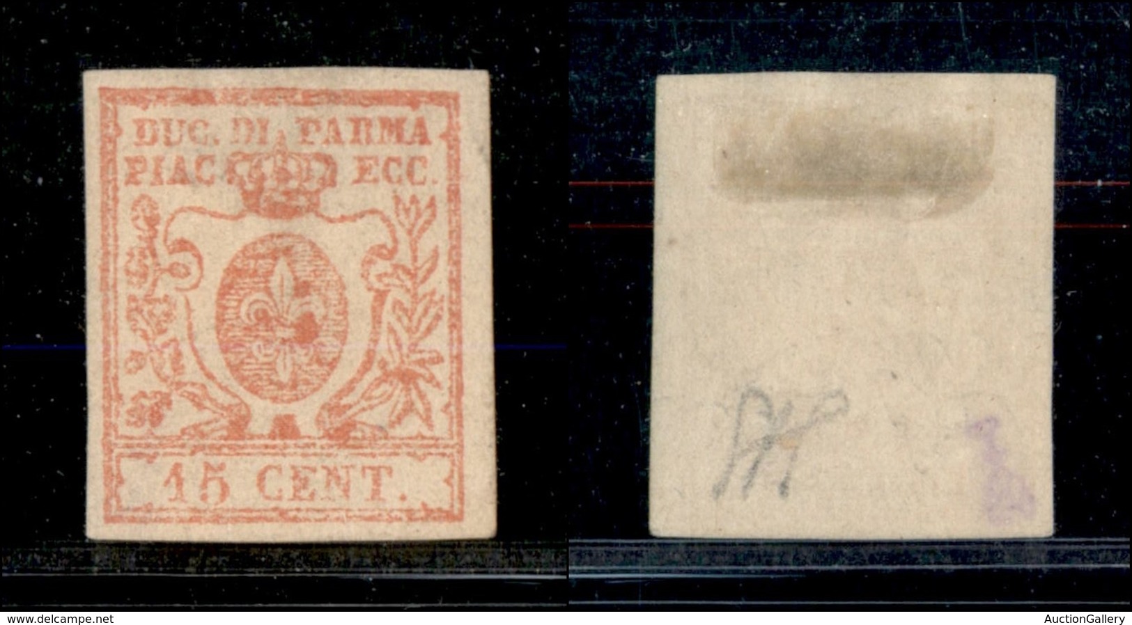 1106 ANTICHI STATI - PARMA - 1859 - 15 Cent (9) - Senza Gomma (175) - Other & Unclassified