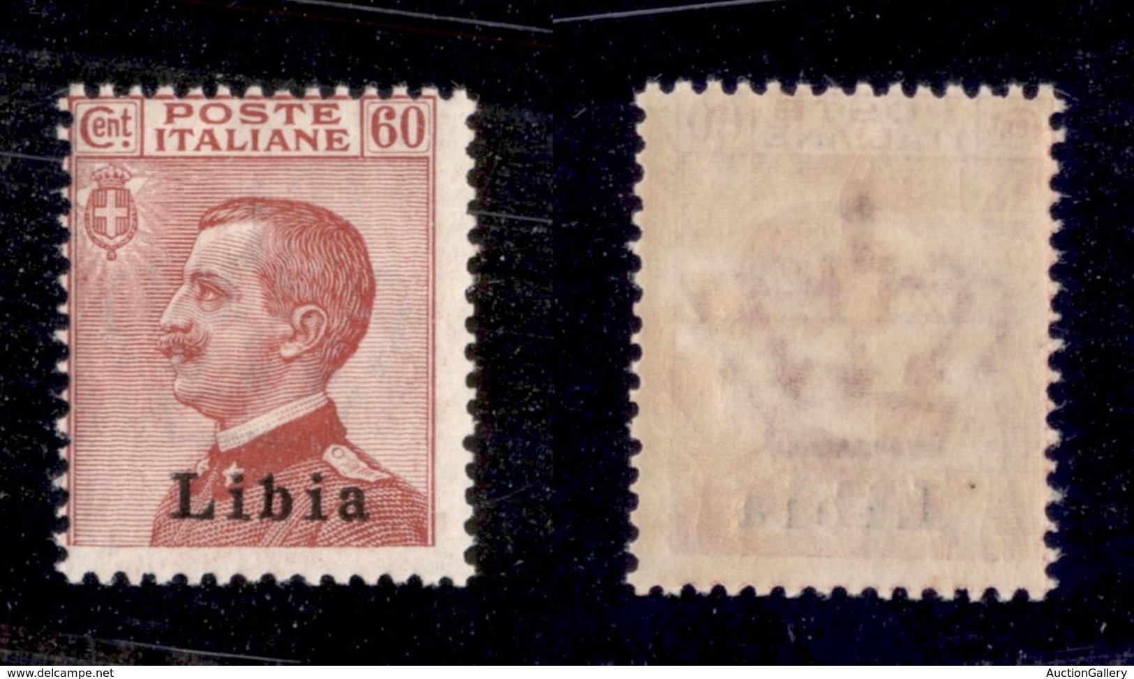 1798 COLONIE - LIBIA - 1918 - 60 Cent Michetti Soprastampato (19) - Gomma Integra (90) - Other & Unclassified