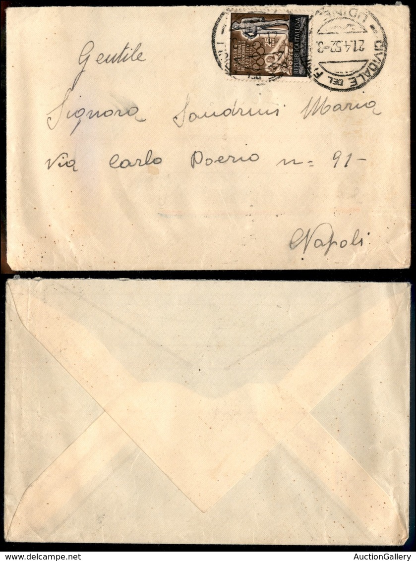 2199 REPUBBLICA - REPUBBLICA - 25 Lire Francobollo Sportivo (684) - Isolato Su Busta Da Cividale Del Friuli A Napoli Del - Other & Unclassified