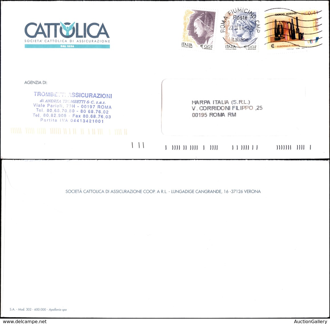 2232 REPUBBLICA - REPUBBLICA - 0,41 Euro Europalia (2706) Con Colori Spostati (doppia Stampa) + Complementari - Busta Pe - Other & Unclassified