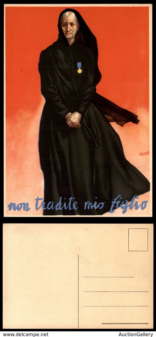 2950 CARTOLINE - MILITARI - Propaganda - "non Tradite Mio Figlio" - Illustratore Boccasile - Nuova FG (60) - Other & Unclassified